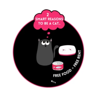 Smart Cute Cat By Abby Anime(c) T-Shirt