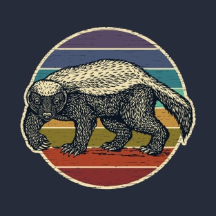 Honey Badger (Retro) T-Shirt