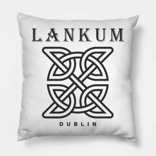 Dublin Irish Modern Folk Pillow