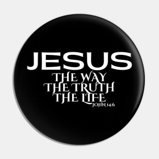 JESUS THE WAY THE TRUTH THE LIFE Pin