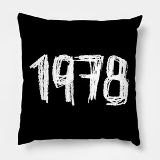 1978 Birthday, Birth Year 1978, Born in 1978 Pillow