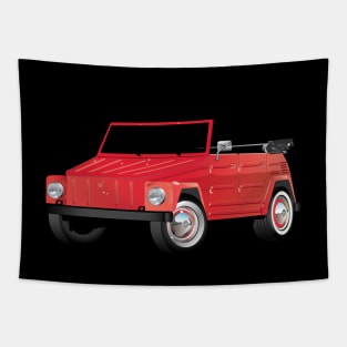 Red Thing Top Down Tapestry