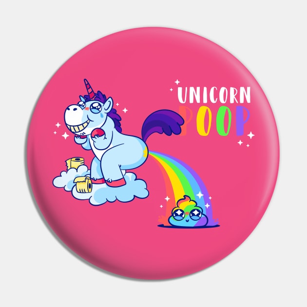 Unicorn Poop Pin by madeinchorley