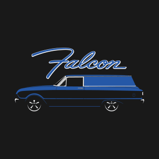 Blue 60-63 Falcon Panel Delivery T-Shirt