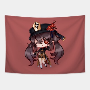 Hu Tao chibi Tapestry