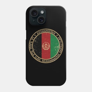 Vintage Islamic Republic of Afghanistan Asia Asian Flag Phone Case