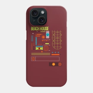 Beach House // Full Color Phone Case