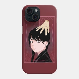 Anime Wednesday and The Thing Phone Case