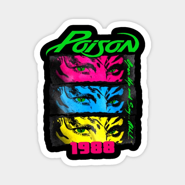 poison 88 Magnet by potato cast