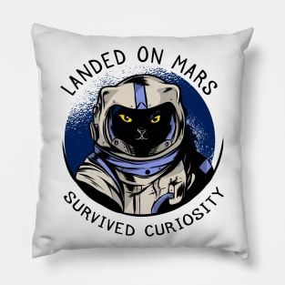 funny cat – Astrocat – Curiosity Pillow