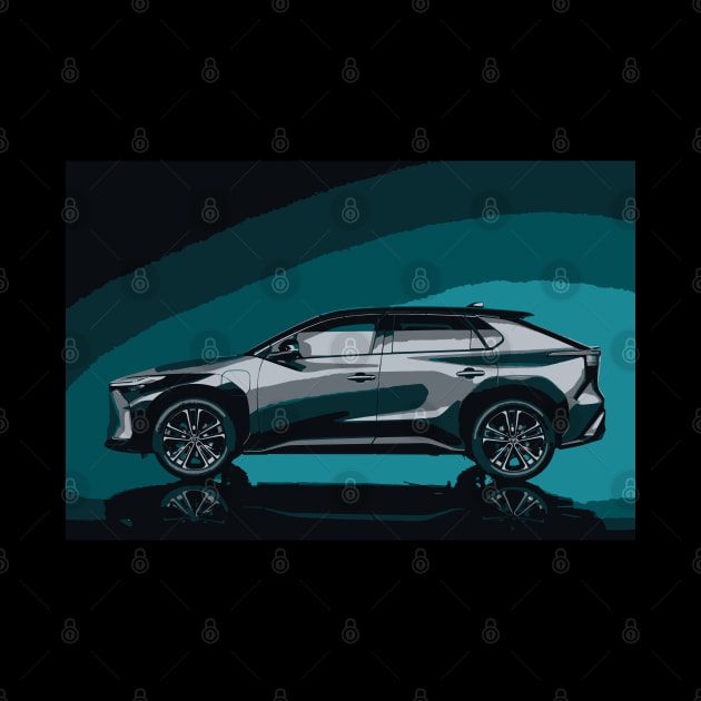 Rav4 BZ4X - Graphic by 5thmonkey