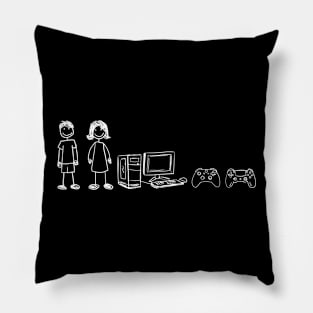 Gamer Family Pillow