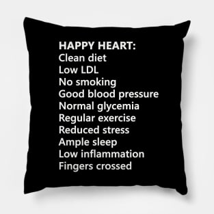 For a healthy, happy heart Pillow