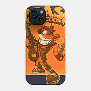 Crash Raccoon Phone Case