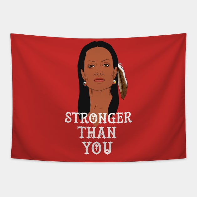 Strong Woman Tapestry by @johnnehill