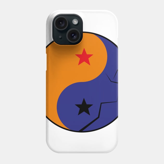 Ying Yang Dragon Ball Phone Case by GraphicBazaar