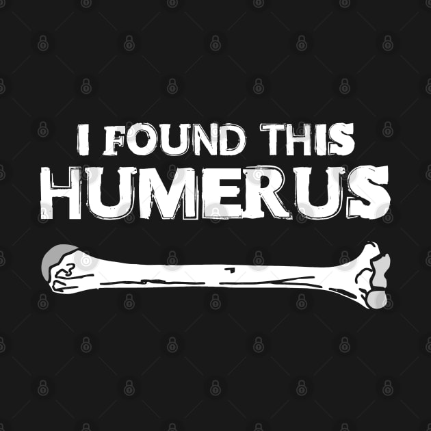 Humorous Science Teachers Masks Humerus Pun by FanaticTee