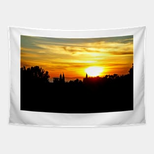 Dana Point Sunset Tapestry