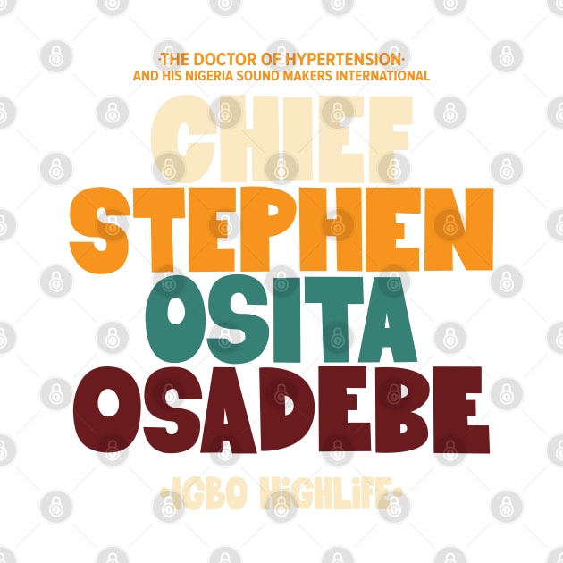 Osita Osadebe - Embodying Igbo Highlife Excellence by Boogosh