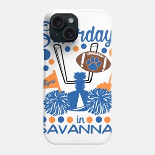 Saturdays in Savannah - Savannah State Tigers Phone Case