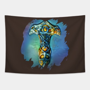 Thor's Hammer Tapestry