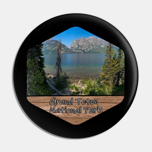 Grand Teton National Park - Jenny Lake Pin by gorff