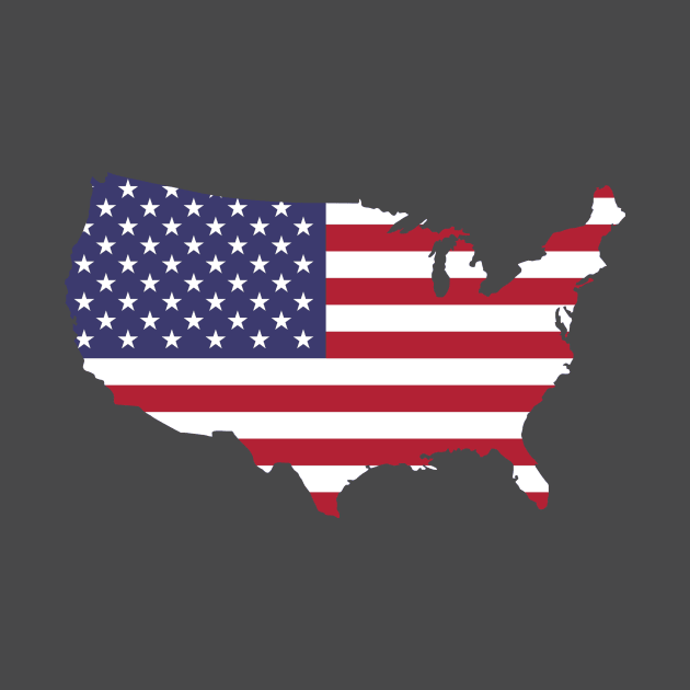 48 Contiguous States Flag by ClothingAmericana