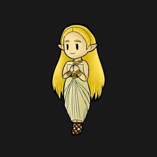 Paper Princess Sticker T-Shirt