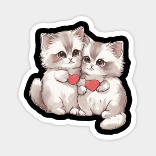 Baby Ragdoll Cat Magnet