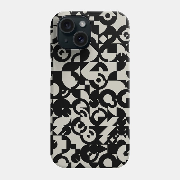 Electronic Musician Synthesizer Pattern Black Phone Case by Atomic Malibu