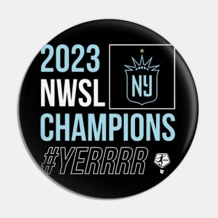 NJNY Gotham FC 2023 NWSL Champions Pin