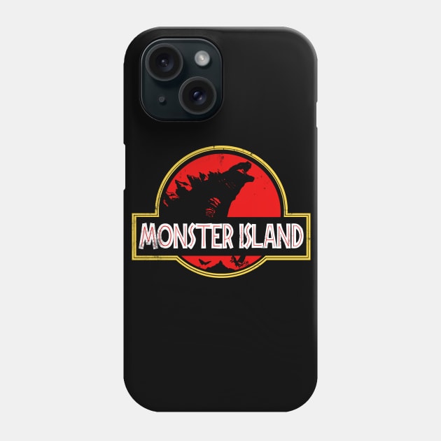 Monster Island Phone Case by VaultOfPersonalityComics