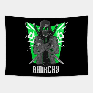 Anime Style Ninja Design, For Truly Anime Lovers Only! Anime Samurai, Manga Samurai, Katana Tapestry