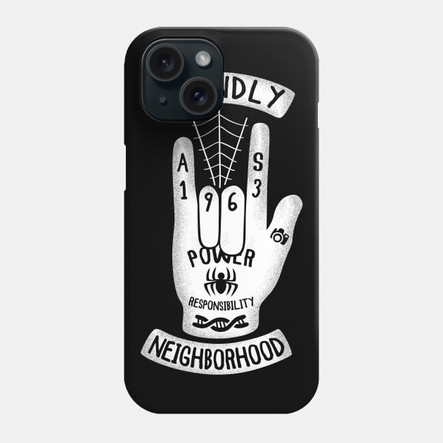 Spider Hand Phone Case by Olipop