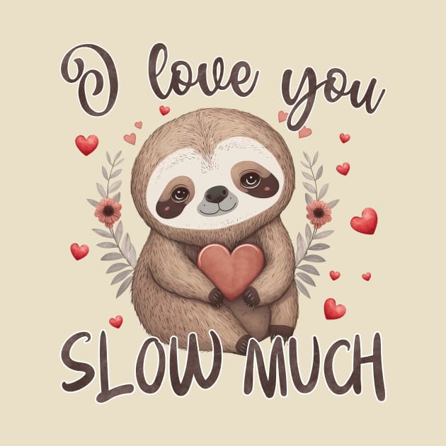 I Love You Slow Much Valentines Day by Nessanya