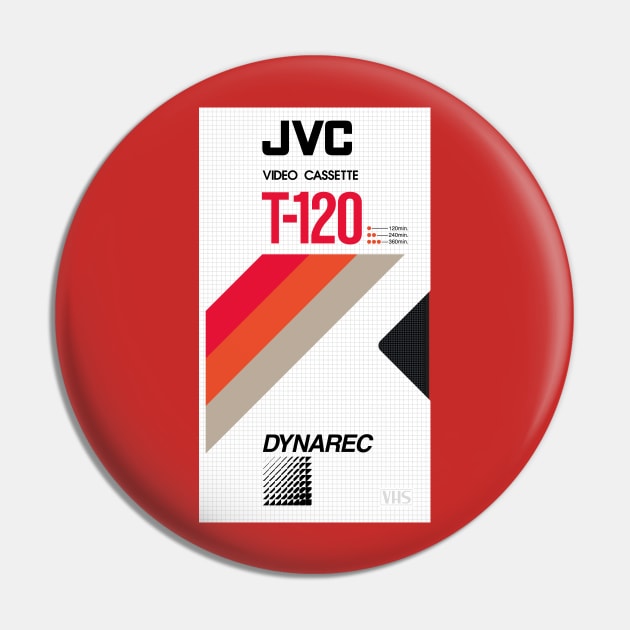 JVC VHS tape Pin by AtelierNab