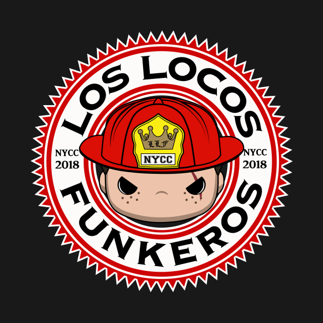 NYCC 2018 Fireman Frederico - Los Locos Funkeros by Kickinittt