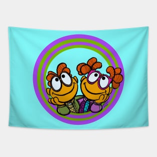 Scooter and Skeeter Tapestry