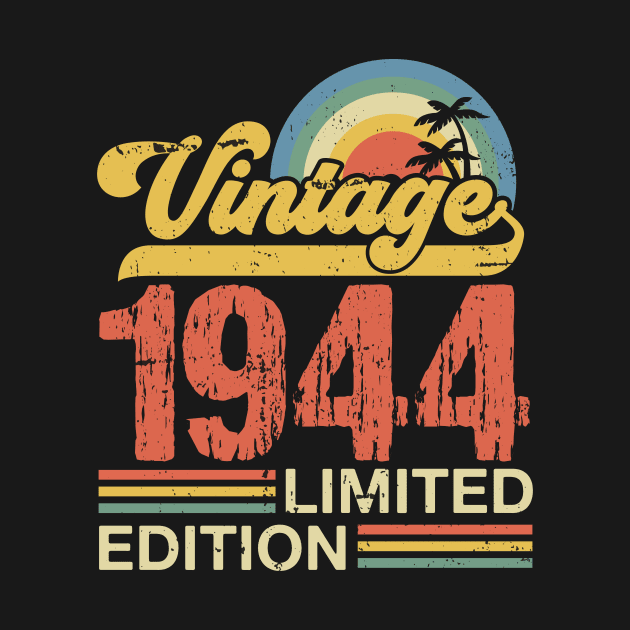 Retro vintage 1944 limited edition by Crafty Pirate 