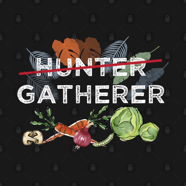 Hunter Last Name Family Vegan Veganism Joke Pun by alltheprints