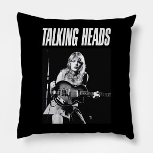 Vintage Talking Heads Pillow
