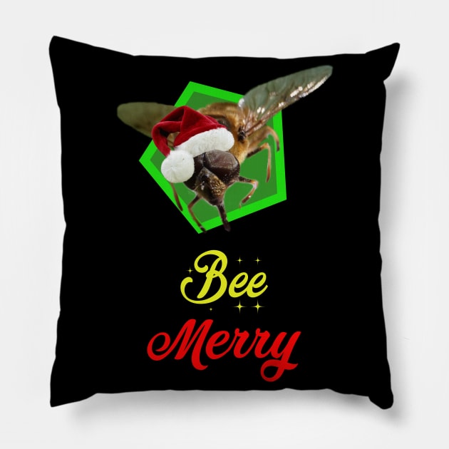 Bee Merry Pillow by Pirino