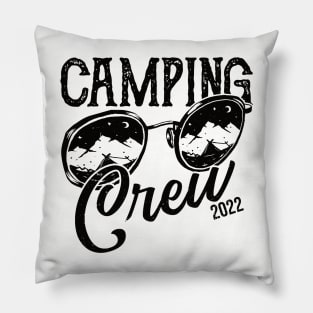 Camping Crew 2022 Camping Matching for Family Camper Group Pillow