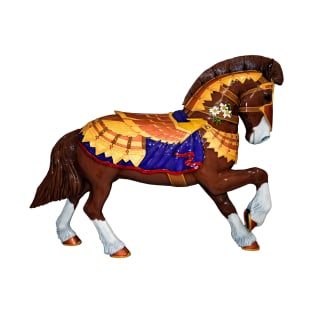 Carousel Horse Photo T-Shirt