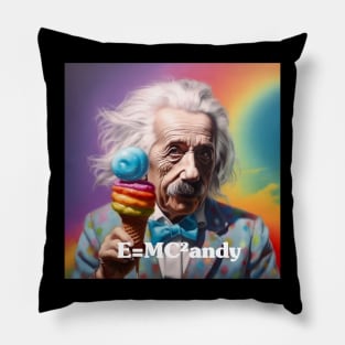 Einstein's Theory of Ice Cream-tivity Pillow