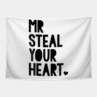 Boys Valentine Mr Steal Your Heart For Boys Toddlers Tapestry