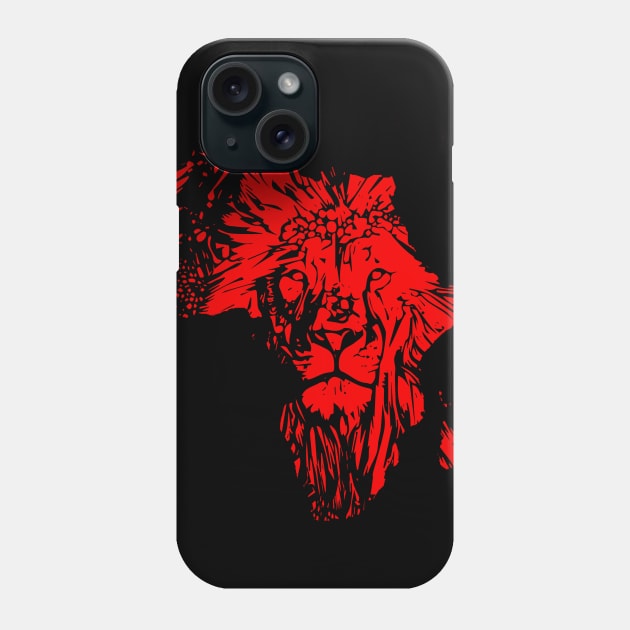 Lions Of Africa Phone Case by valsymot