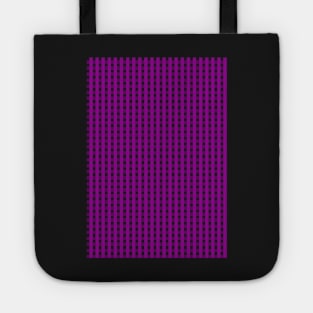 Grid in pink Tote