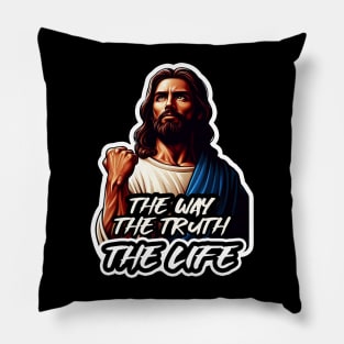 John 14:6 The Way The Truth The Life Pillow