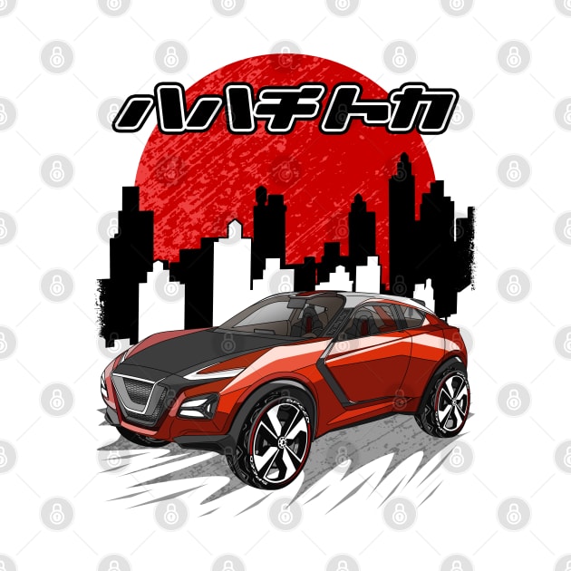 Japanese Sports Crossover Car by Guyvit